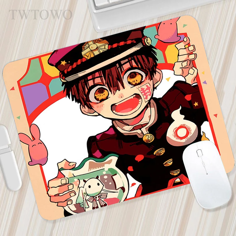 

Коврик для мыши новый коврик для компьютерного стола аниме kawaii Gamer Противоскользящий японский Jibaku Shounen Hanako Kun домашний офисный декоративный ...