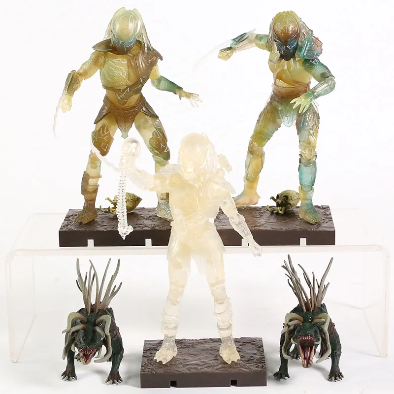 

Movie Exquisite Mini Predators Active Camouflage Falconer Tracker Invisible Berserker Houno Action Figure Collectible Doll Toy