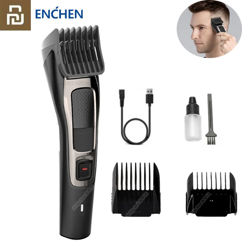 Машинка для стрижки волос Youpin ENCHEN Sharp 3S профессиональная машинка с низким уровнем