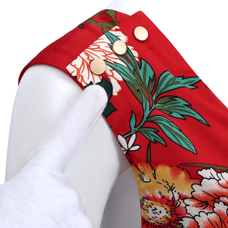 Цветочный комбинезон с широкими штанинами лето 2019 длинные брюки пляжный костюм