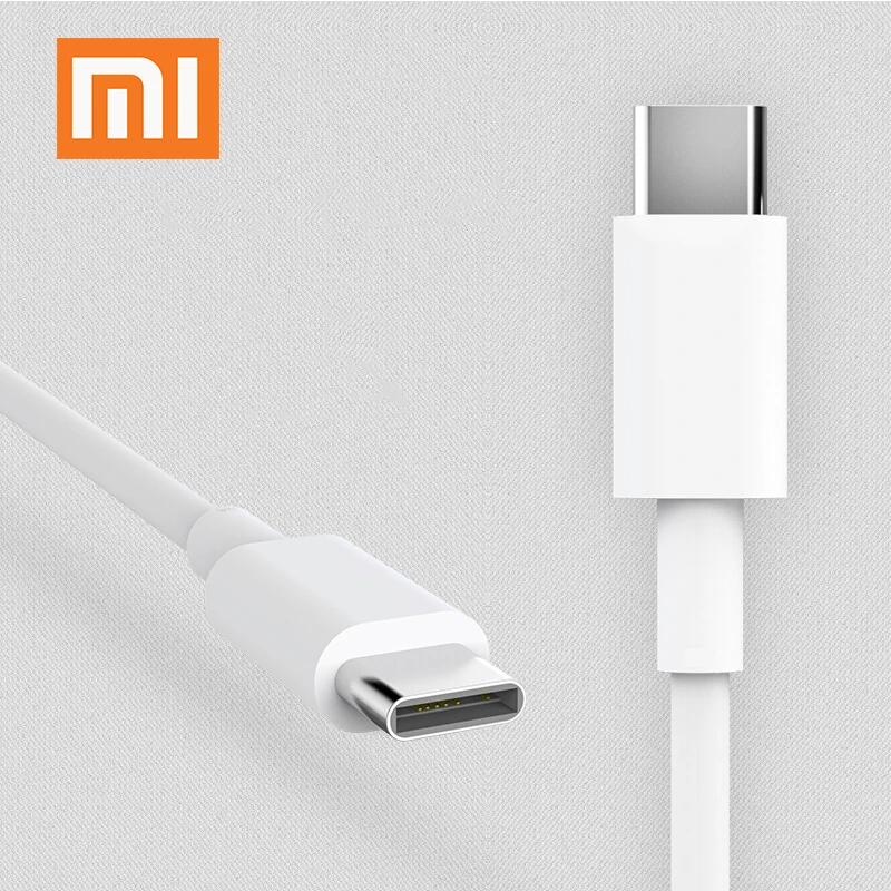 Оригинальный Xiaomi 100 см/200 см/300 см USB Type C кабель для быстрой зарядки Mi 10 8 9 Pro CC9 Note 9T