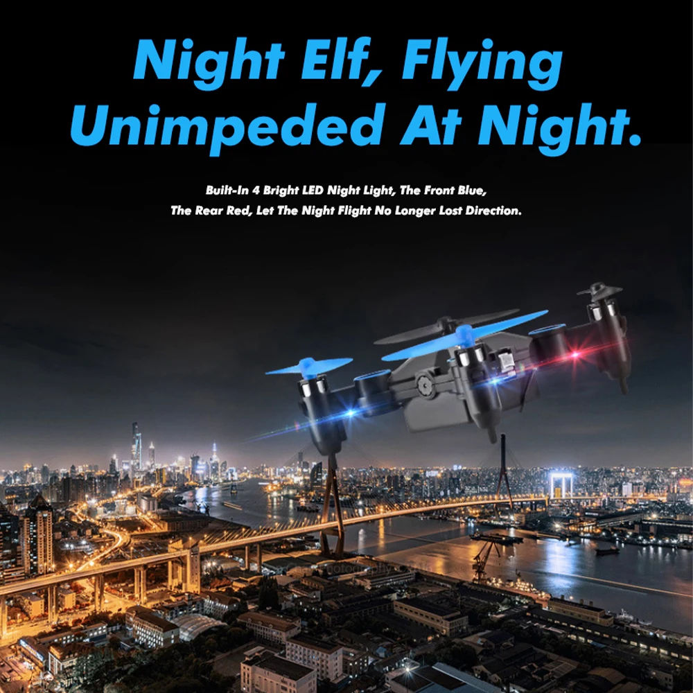 Мини-Дрон Floding 5 см карманная маленькая HD камера Легко управляемый Квадрокоптер