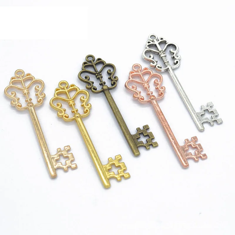 Подвеска для браслета-ключа ожерелья металлическая фурнитура ювелирных изделий