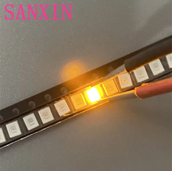 1000 шт./лот SMD LED 2835 желтый 0 2 W 6 V 580 590NM PLCC SMD/SMT 2V 3 5*2 8*0 8 MM 60Ma 3528 led|Подвесные лампочки| |