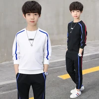 new spring summer childrens clothes suit baby boys t shirt pants 2pcsset kids teenage top school gift beach boy clothing