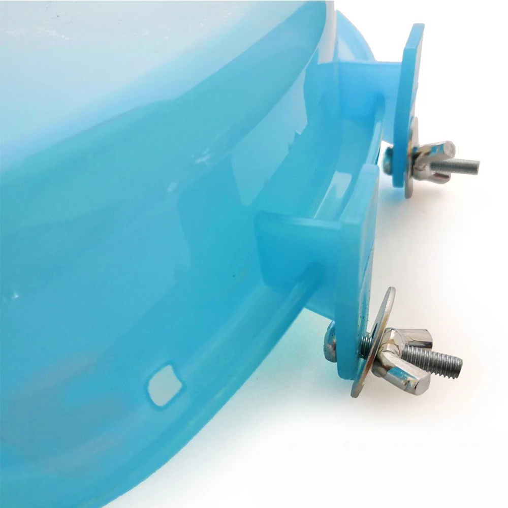 Синий Маленький попугай ванна для птицы Клетка домашних животных аксессуары