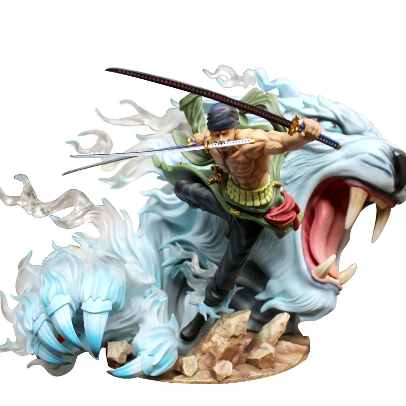 

Anime One Piece Land Of Wano Country Roronoa Zoro Ver. PVC Action Figure Collection Model Toys 23cm
