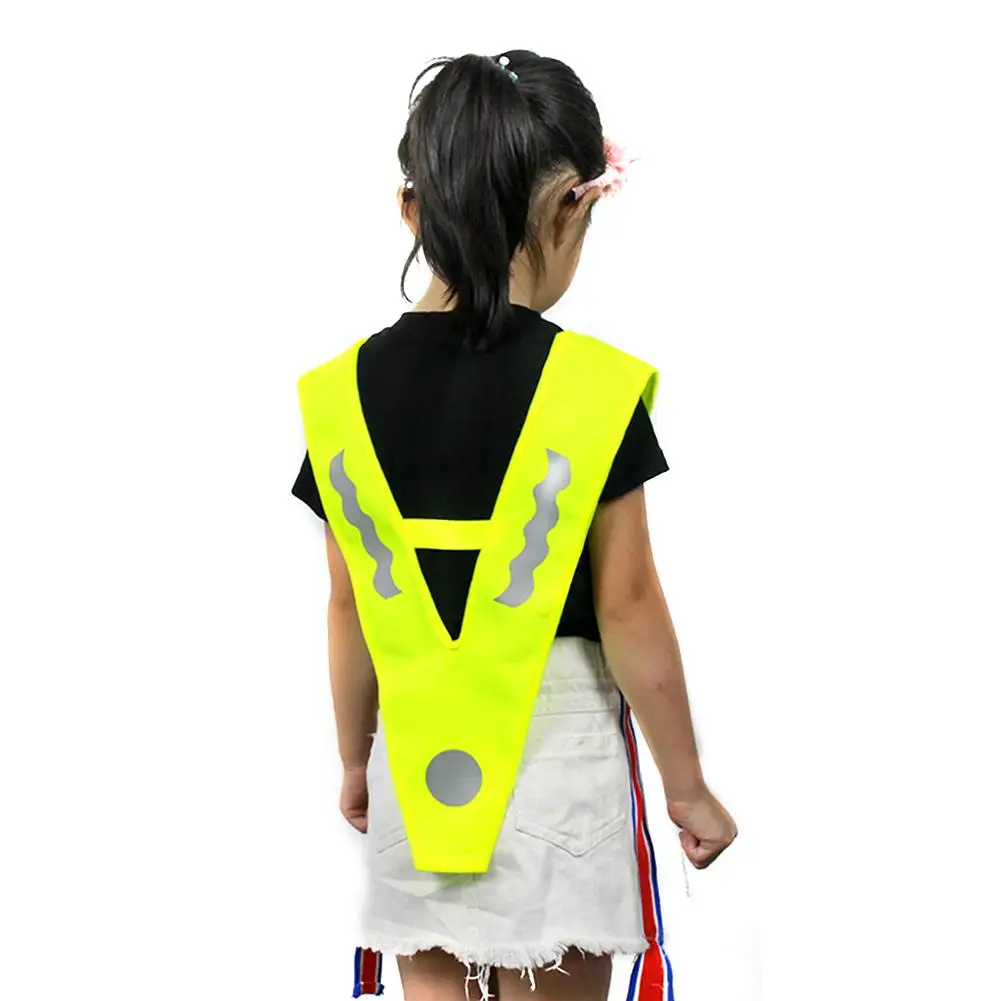 Жилет детский светоотражающий в полоску | Спорт и развлечения