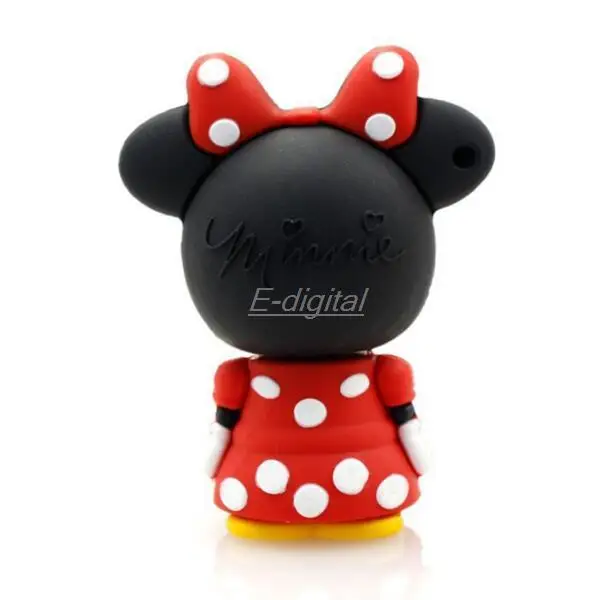 Флеш накопитель с Микки Маусом и Минни USB флеш изображением животных 128 Мб 64 ГБ 32 u