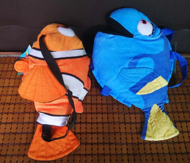 Новая Подлинная сумка в виде рыбки клоуня из мультфильма Находка плюшевые куклы