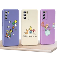 little prince anime for oppo reno 5k 5f 4f 4z 4 6 5 3 2 2f 2z z pro plus lite 5g liquid silicone soft phone case capa