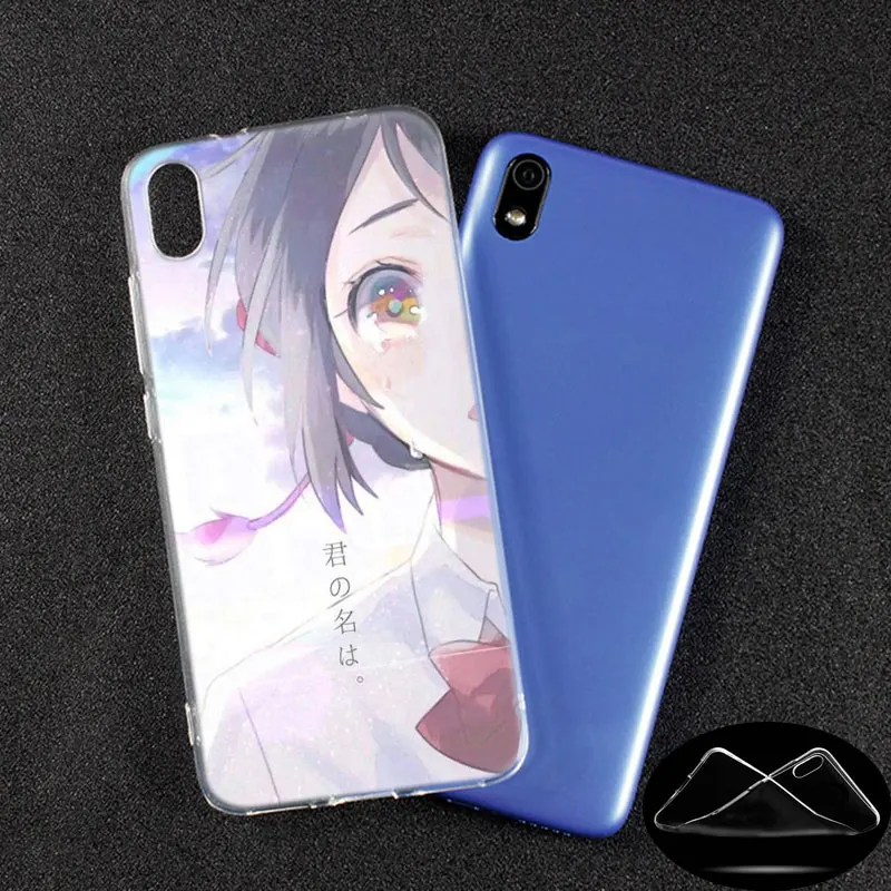 Роскошный силиконовый чехол аниме ваше имя Kimi no Na wa для Xiaomi Redmi K20 Pro 7 7A 6 6A 4X5 Plus S2 GO Note 8 7 6 5 Pro 4
