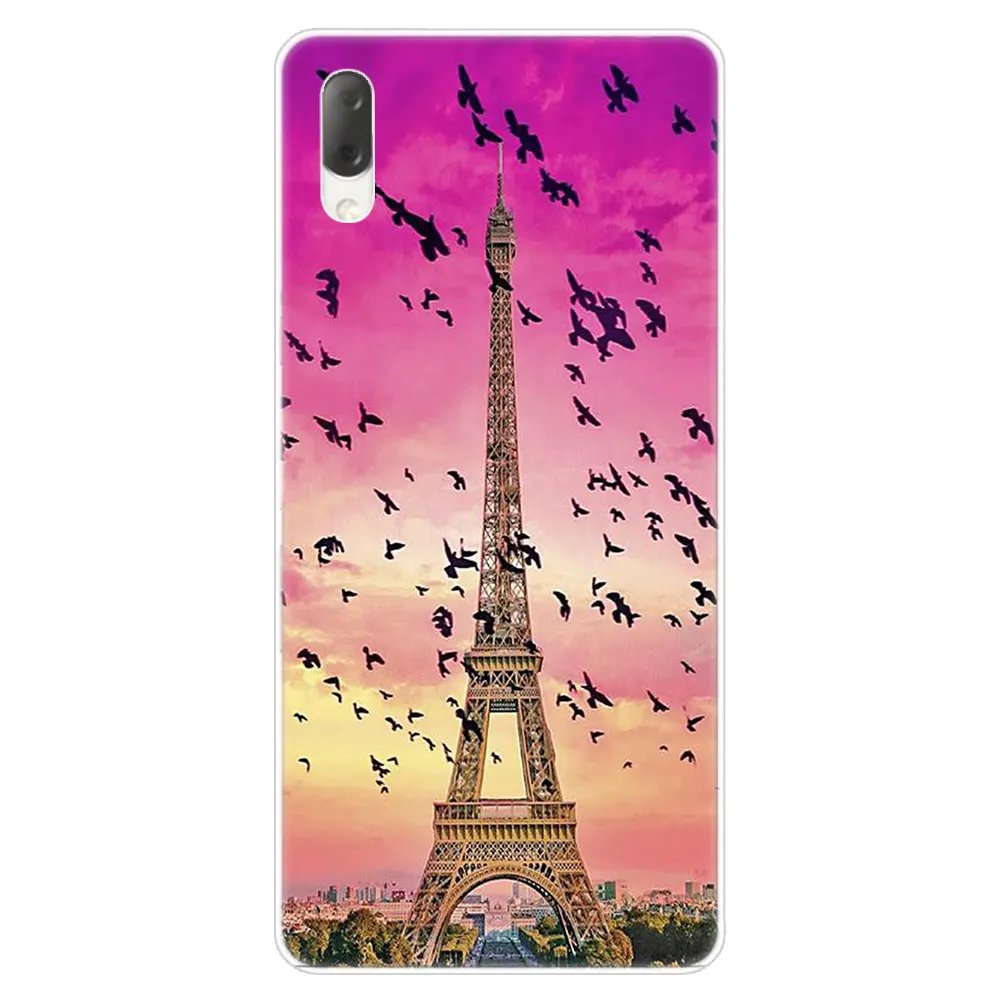 Любовь Париж Эйфелева башня Твердый чехол для Sony Xperia L1 L2 L3 X XA XA1 XA2 XA3 ультра 10 плюс E5 XZ XZ1 XZ2 компактный XZ3 XZ5 20 крышка