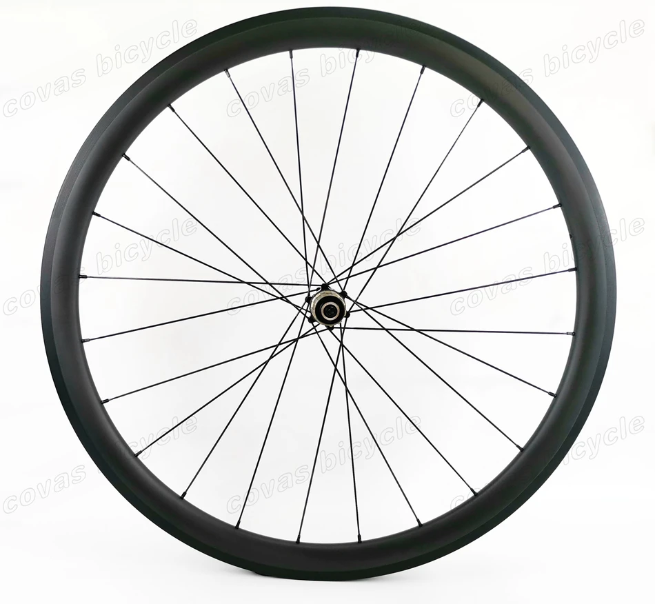 700C 38 мм, Углеродные колеса для шоссейного велосипеда, Ширина 25 мм, клинчер/трубчатый велосипед, ультра светильник, карбоновая колесная пара UD, матовая отделка