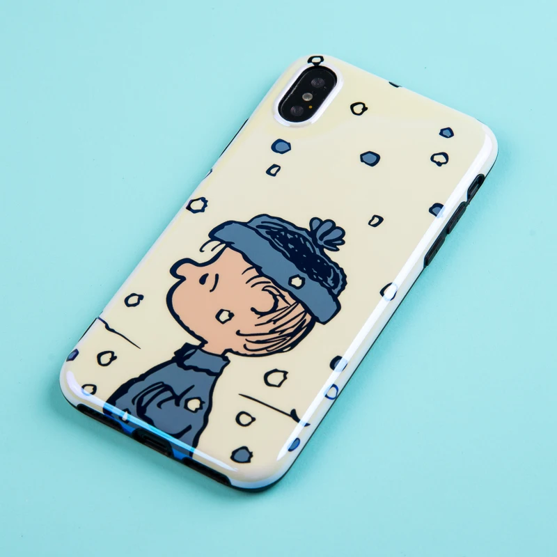 Милый мультяшный розовый чехол для мальчиков и девочек Мягкий силикон IMD iPhone 11 Pro 7