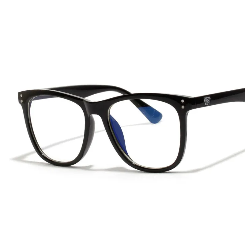 

Fashion Square Men Glasses Vintage Cat Eye Eyeglass Women Retro Black Frame Optical Eyewear Anti Blue Light Computer Reading
