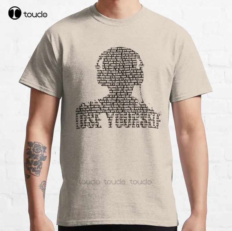 

New Lose Yourself Classic T-Shirt Cotton Men Tee Shirt