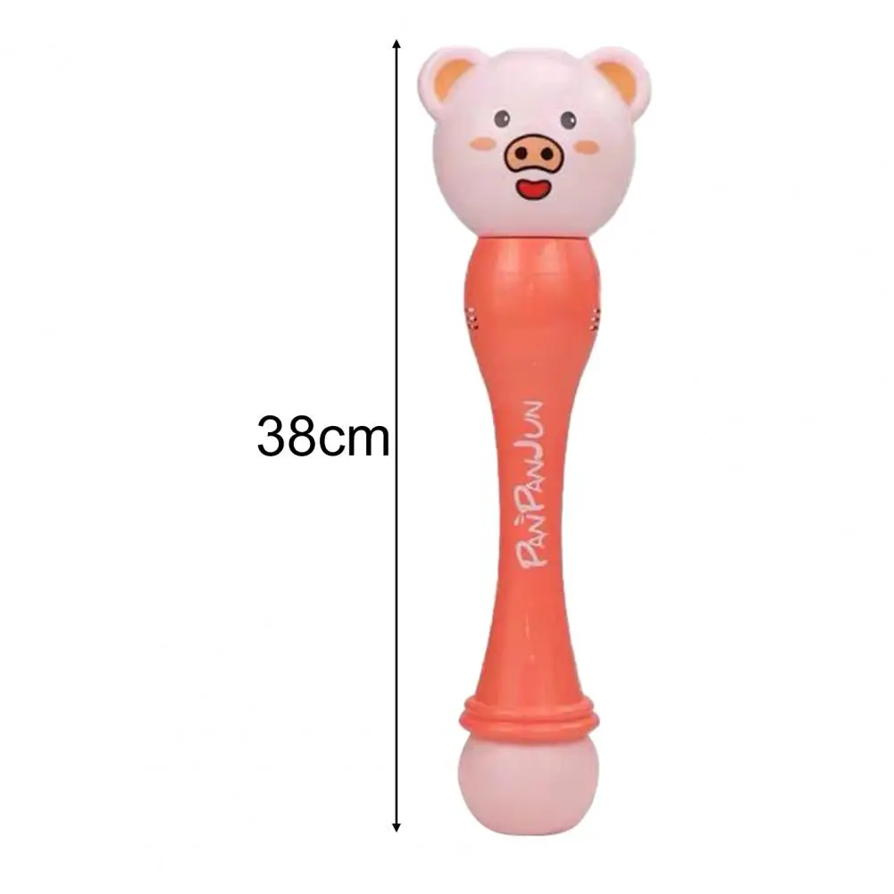 

Easily Plastic Bubble Blowing Toy Bubble Machine Animal Shape Grasp with Colorful LED for Outdoor