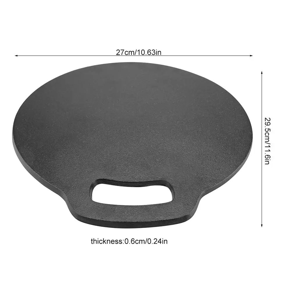 Pizza Stone Baking Pastry Tools Cast iron Anti-scalding Pizzas Spatula Oak Handle Cake Shovel Kitchen Accessories | Бытовая техника