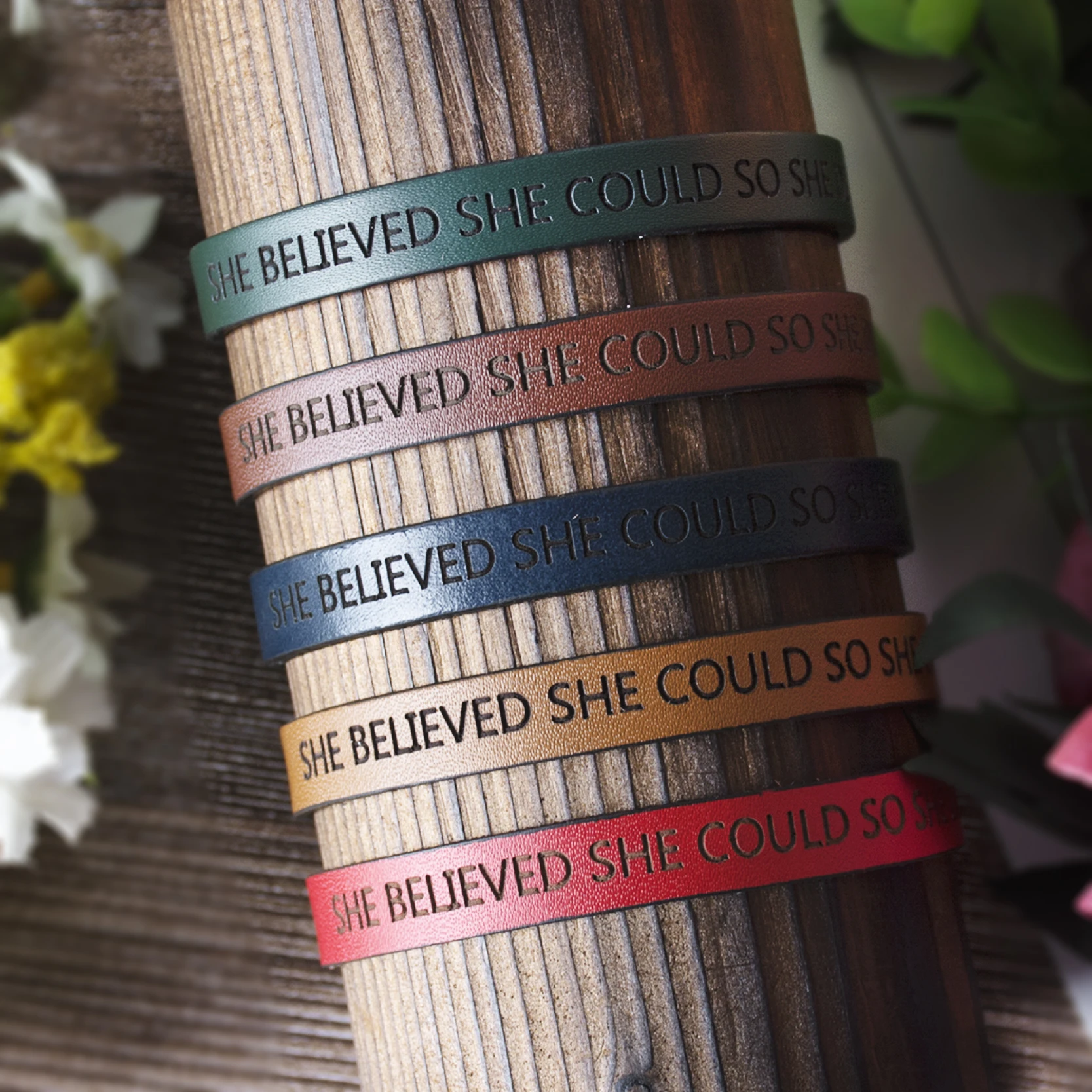 KCALOE браслет из натуральной кожи для женщин индивидуальные ювелирные изделия