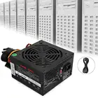 Блок питания 1000 Вт, черный цвет, PSU, PFC, бесшумный вентилятор, ATX, 24 контакта, 12 В, блок питания для ПК, SATA, игрового ПК, для компьютера Intel, AMD