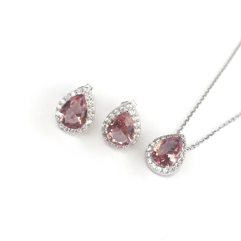 Женский ювелирный набор из зултанита FFGems стерлингового серебра 925 пробы вечерние