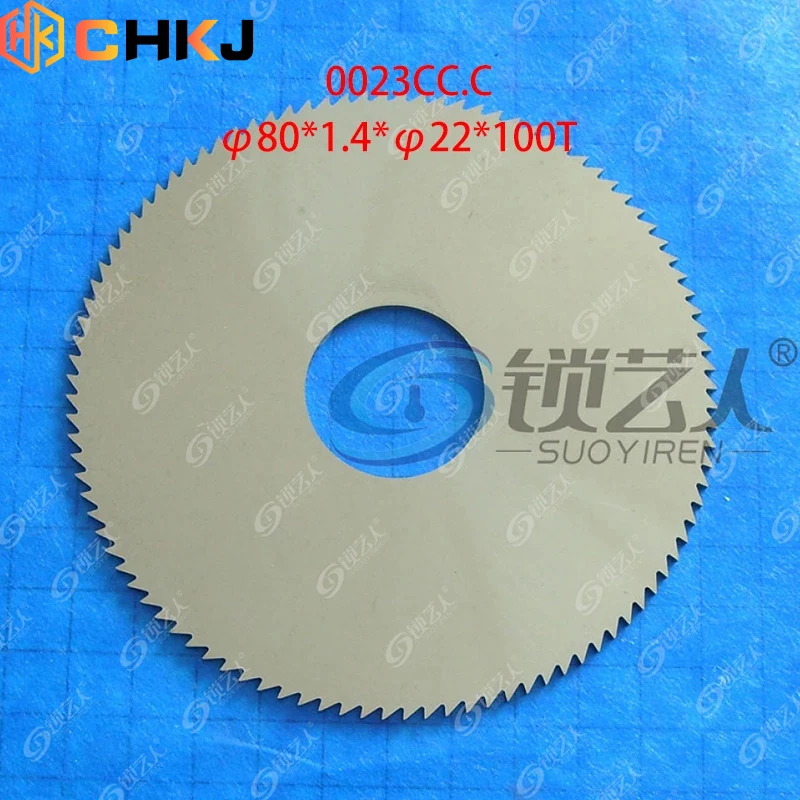 CHKJ 0023CC.C. 80*1,4*22*100T для 100G,202A,100G1,100H,202C ключевые режущие машины, слесарный инструмент, торцевая фреза