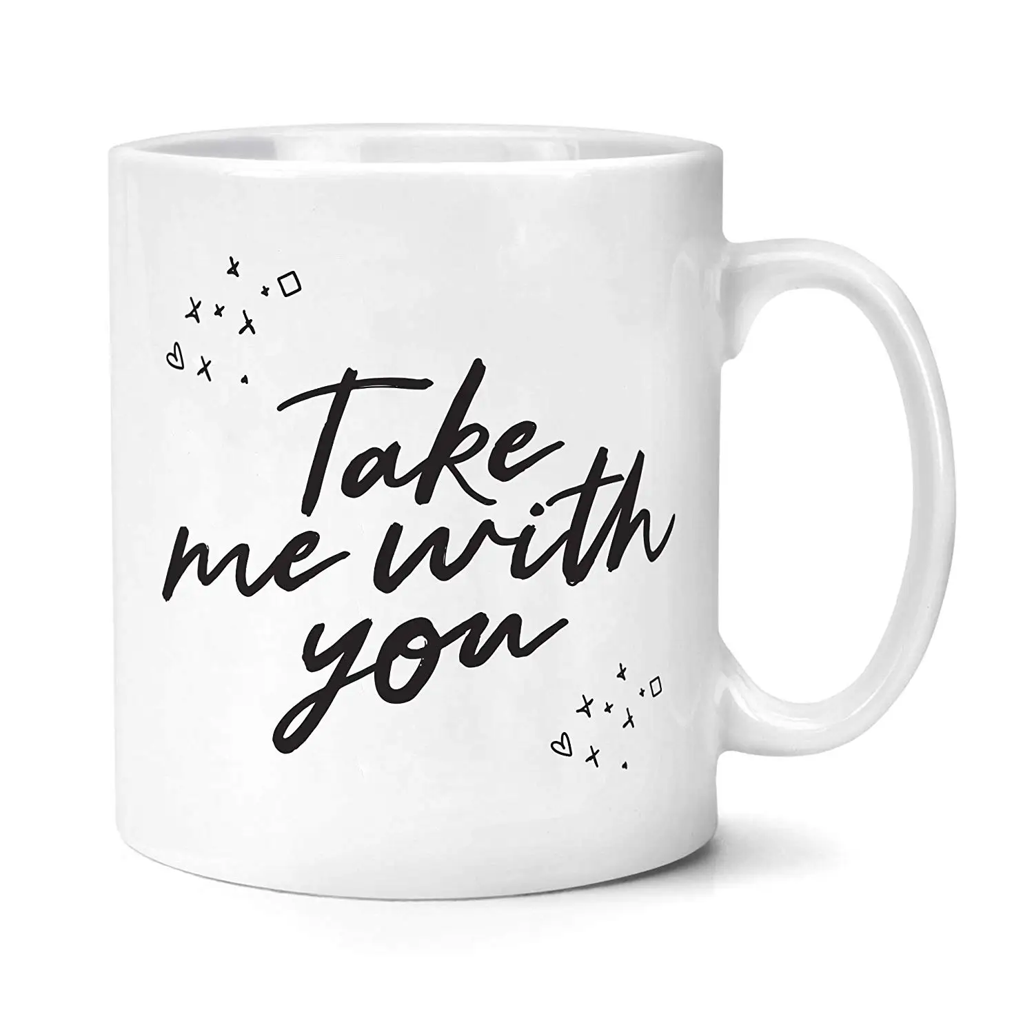 Забавная кружка с надписью Take Me with You|Кружки| |