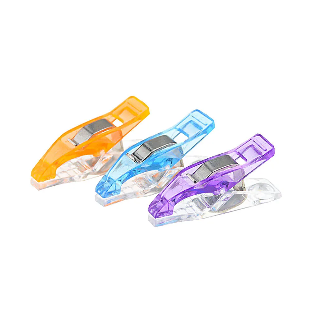 10 шт. пластиковые игольчатые скрепки держатель для Лоскутной Ткани зажимы шитья