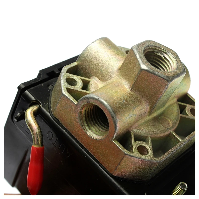 Регулятор давления воздушный компрессор 140 175 PSI 4 порта сверхмощный 26 Ампер