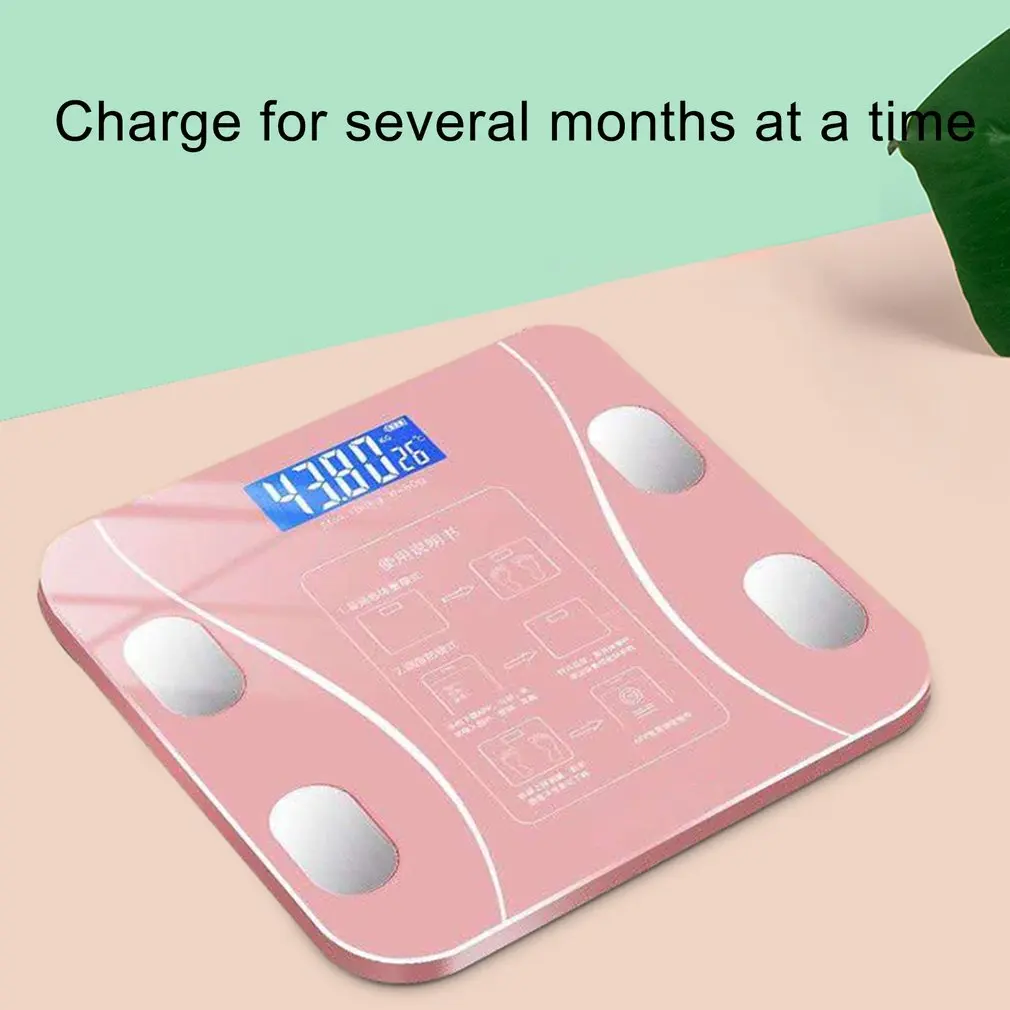 

Умные весы с беспроводным подключением, индекса массы тела, жира, мышц, массы воды, тип батареи