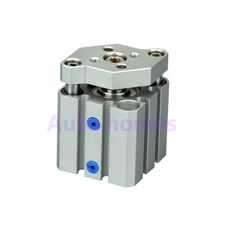 Пневматический цилиндр CQMB три оси с двойного действия направляющий стержень