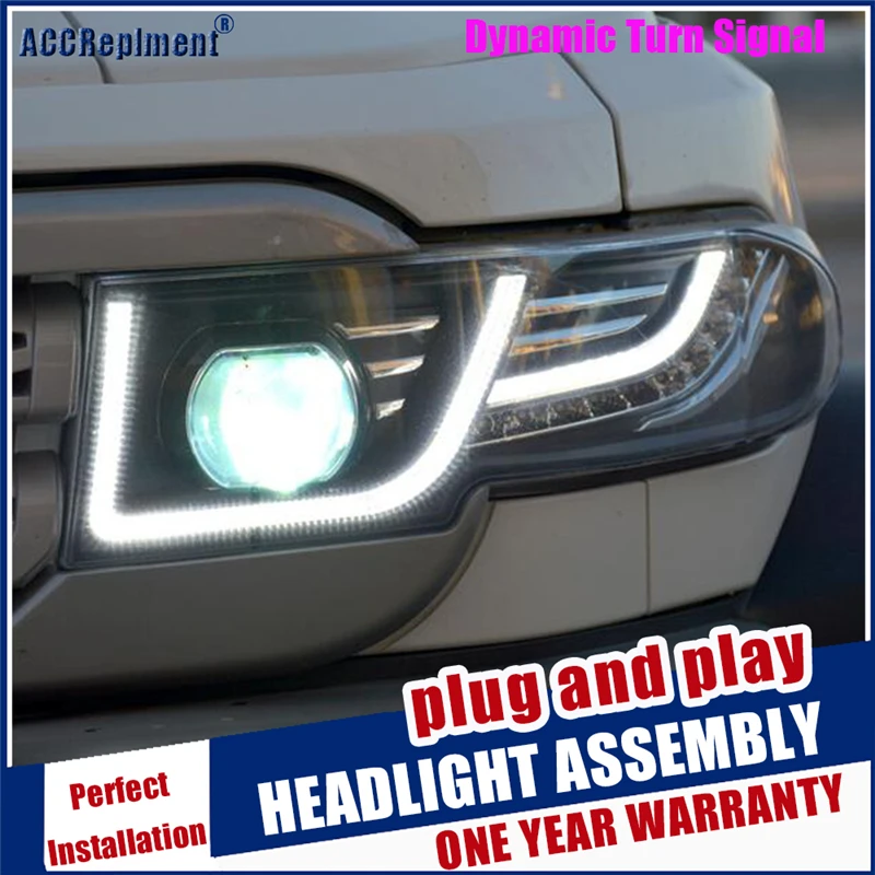 2007-2013 Car Styling for FJ Cruiser Headlights New FJ150 LED HEADLAMP drl Lens Double Beam HID KIT Xenon led | Автомобили и