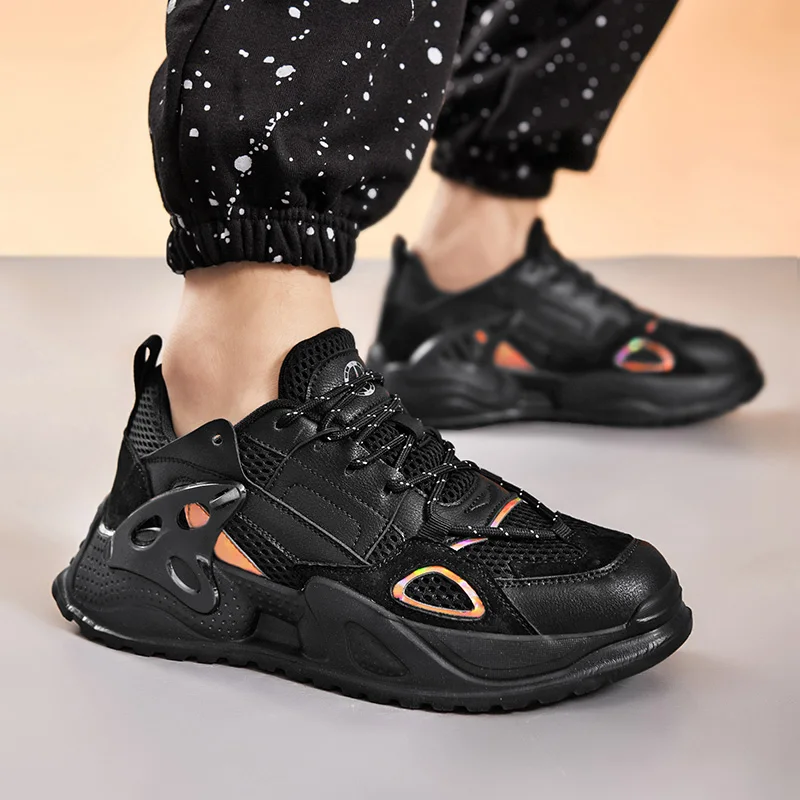 

2021 new men's sneakers breathable non slip casual shoes fashion youth shoes
