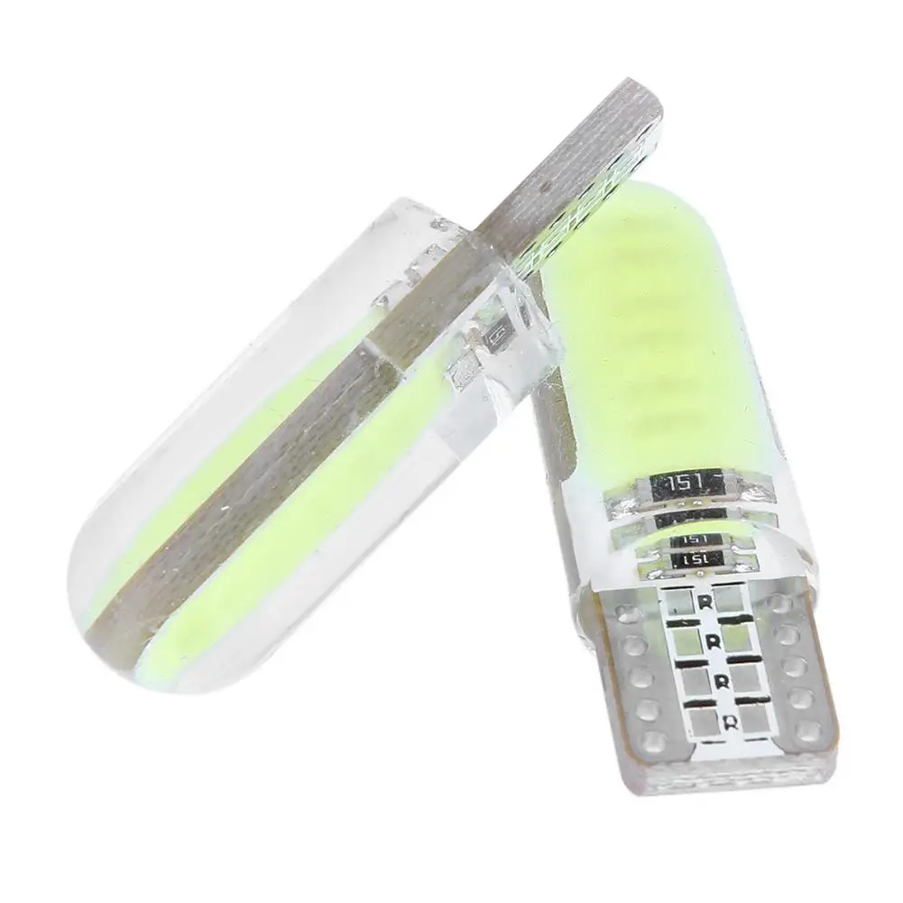 1 пара высокая мощность T10 COB супер яркий светодиодный светильник ширина