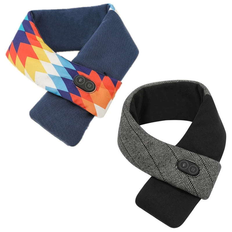 

3 Gear Washable Electric Heating Scarf Warming Massage Scarves Winter Warmer USB