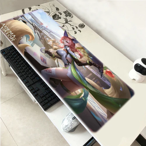 

Распродажа, игровой коврик для мыши для ноутбука fantasy girl Valorant, размер 40*90 см