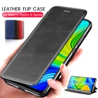 Кожаный чехол-книжка readmi notes 9, Магнитный флип-чехол для редми нота 9 s, чехол для xiaomi redmi note 9s 9 pro max, чехол-книжка с подставкой