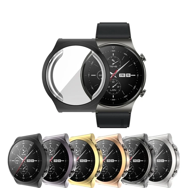 

Мягкий защитный чехол из ТПУ для Huawei Watch GT 2 Pro, чехол с полной защитой экрана, чехол-бампер для Huawei GT2 Pro, чехол-рамка для часов