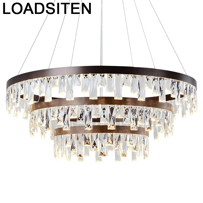 Светодиодное освещение Хрустальный подвесной светильник для свадьбы