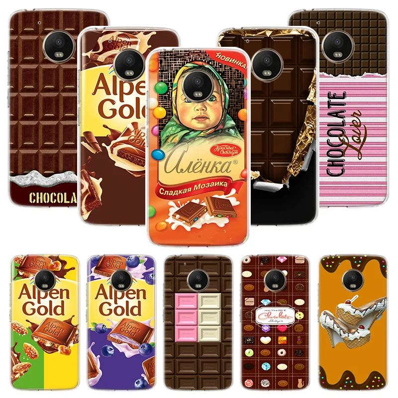Чехол для телефона Alenka bar wonka chocolate Motorola Moto G9 G8 G7 G6 G5 E6 E5 Plus Power Play + чехол макросъемки