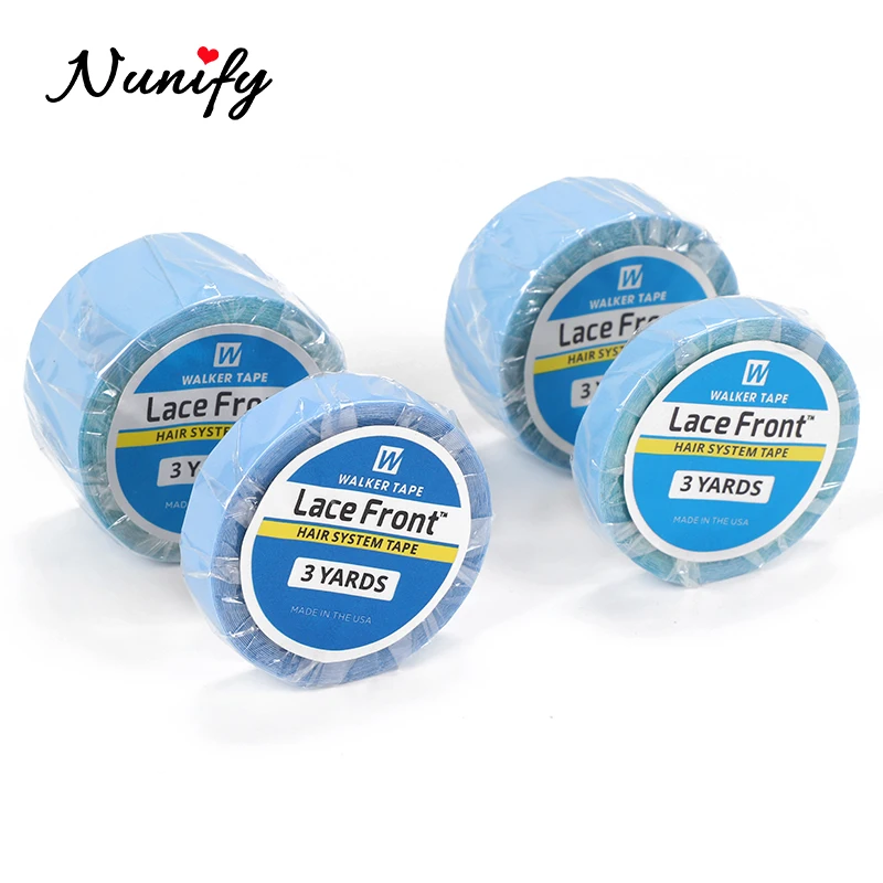Strong Lace Front Support Walker Tape For Wig Toupee  0.8cm Double Sided Adhesive Hair System Tape 1cm