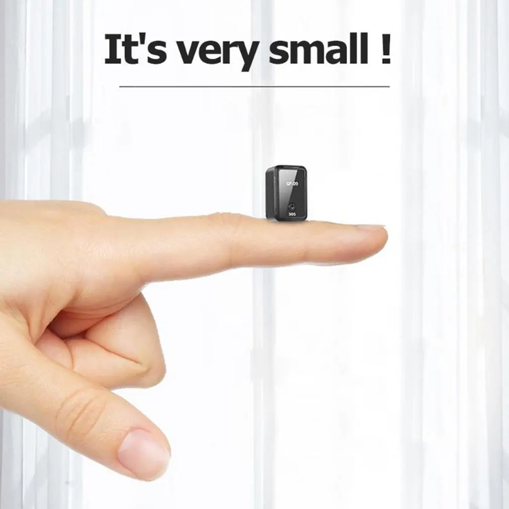 

GF-09 Remote Listening Magnetic Mini Vehicle GPS Tracker Real Time Tracking Device WiFi+LBS+AGPS Locator APP Mic Voice Control