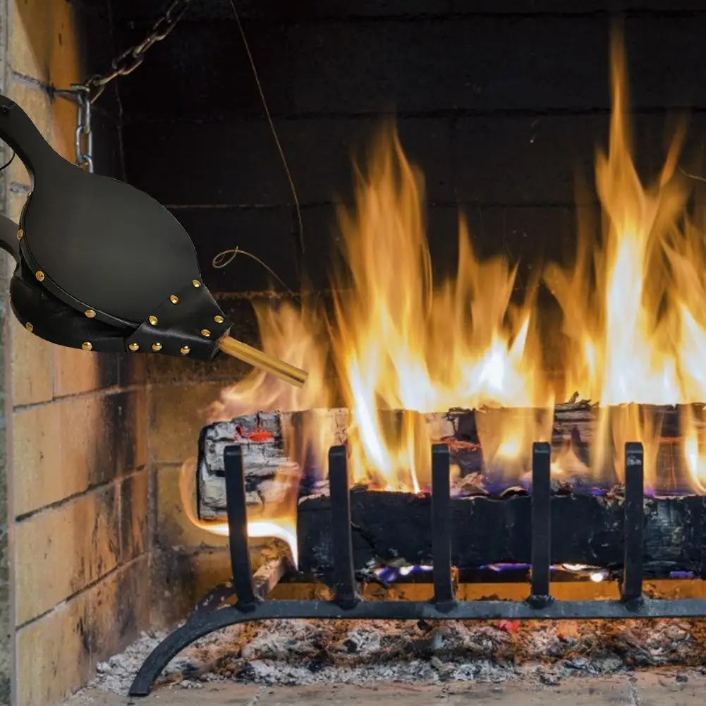 Ручной вентилятор для камина сильфоны кнопки деревянные воздуходувка ручной