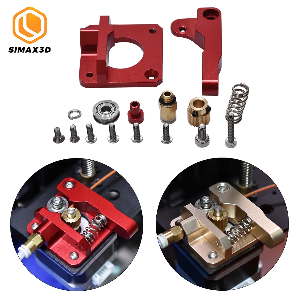 SIMAX3D 3D принтер наборы запчасти MK8 двойной передач экструдер для CR-10 CR-10S блок