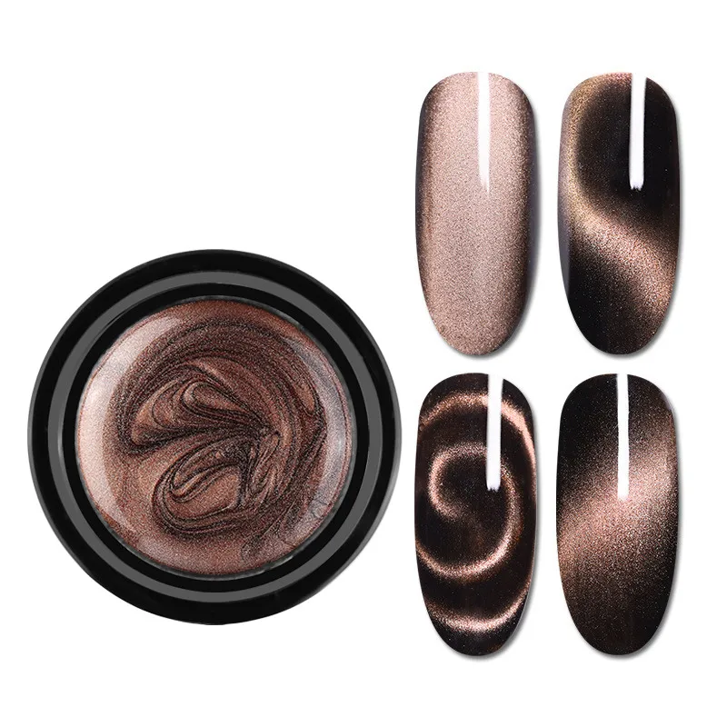 1 бутылка для геля лак ногтей 5D кошачий глаз гель Магнитный впитывающий