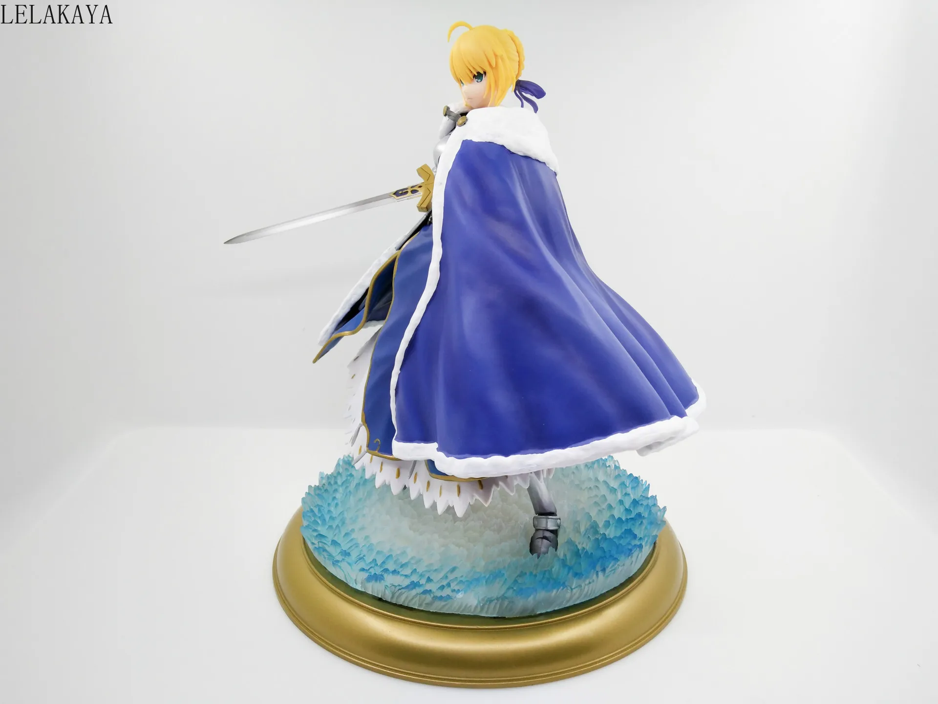 26 см горячая аниме Fate stay Night Zero Saber Artoria Pendragon зимняя одежда Knight Ver. ПВХ экшн-фигурка