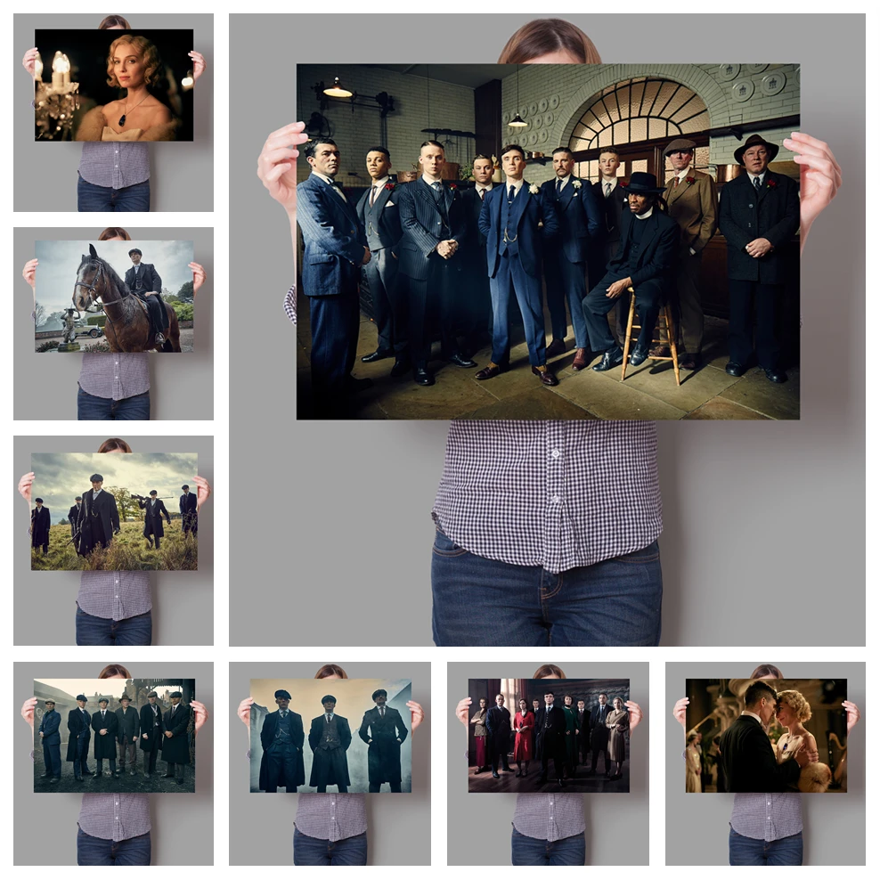 

Peaky Blinders Film Tv Movie Kwaliteit Wall Art Home Decor Canvas Schilderij Art Nordic Decoratie Slaapzaal Woonkamer Poster