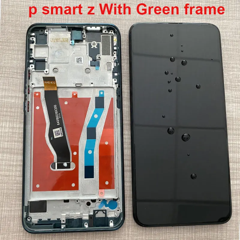 100% протестированный ЖК дисплей для Huawei P Smart Z STK LX1 сенсорный экран дигитайзер