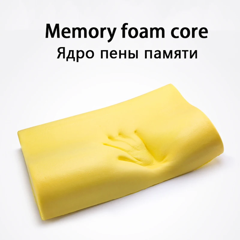 

Memory Foam Orthopedic Pillow Neck Massager Bedding Pillow for Sleeping Health Care Slow Rebound Pain Relief Cervical Pillows